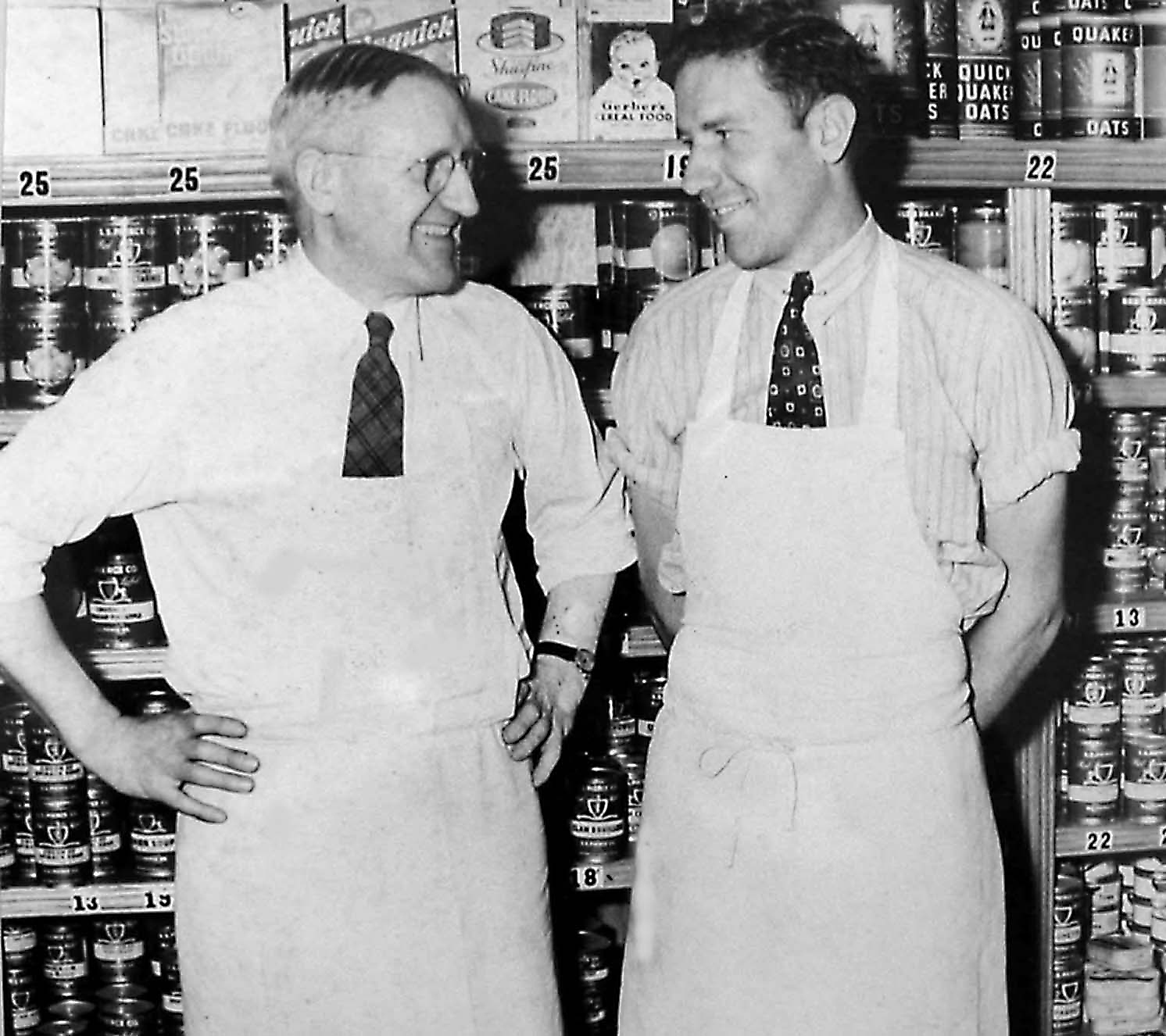 Walter Stewart and Walter A. Stewart Sr., 1940's