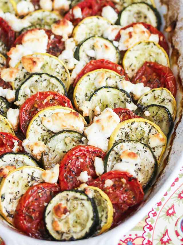 Zucchini Summer Squash Tomato Gratin Recipe | Walter Stewart's Market